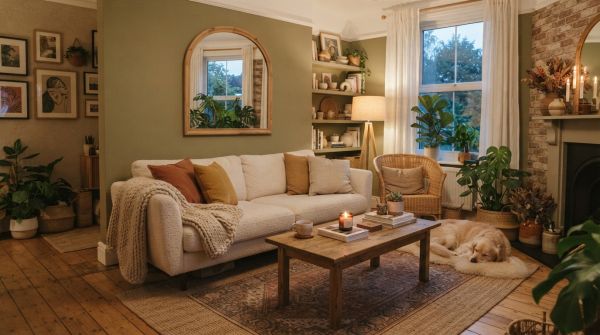How Can One Achieve a Cozy Ambiance in UK Home Decor Trends?